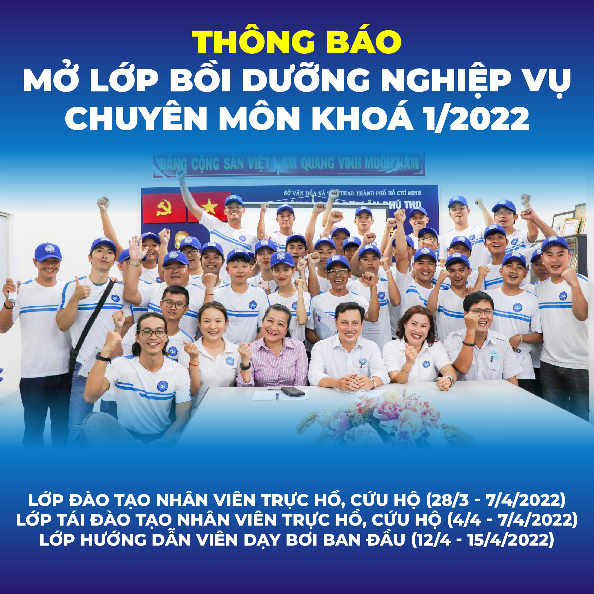 Thông Báo Mở Lớp Bồi Dưỡng Nghiệp Vụ Chuyên Môn Khóa 1/2022